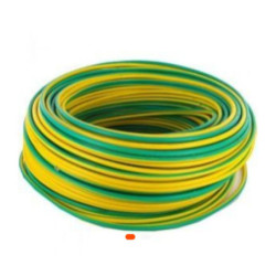 Câble électrique TURQUE 6 mm² – Jaune Vert – Conducteur souple cuivre