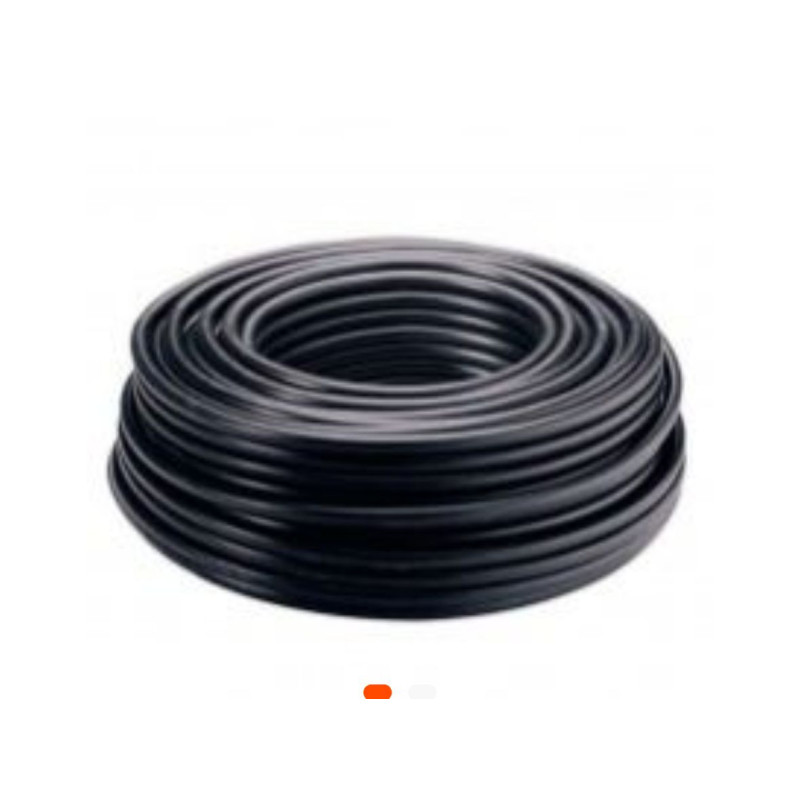 Fil électrique souple noir 16 mm² – Conducteur cuivre haute capacité pour lignes de puissance