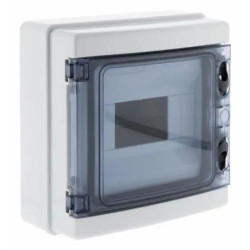 Coffret Électrique Étanche MEGALEC – 12 Modules – Apparent – IP65