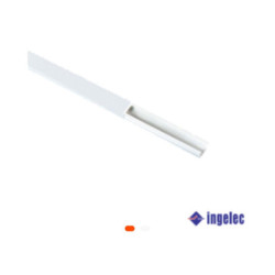 Moulure électrique INGELEC 25x16 mm – 1 canal – Autoadhésive – Longueur 1 mètre