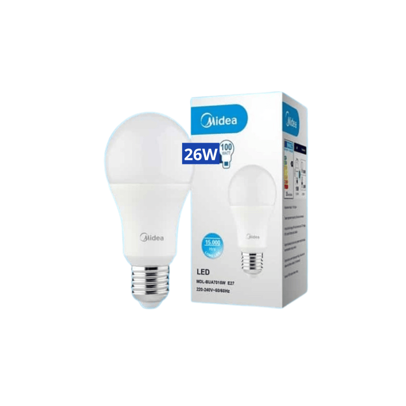 Ampoule LED 26W – Culot Baïonnette B22 – MIDEA