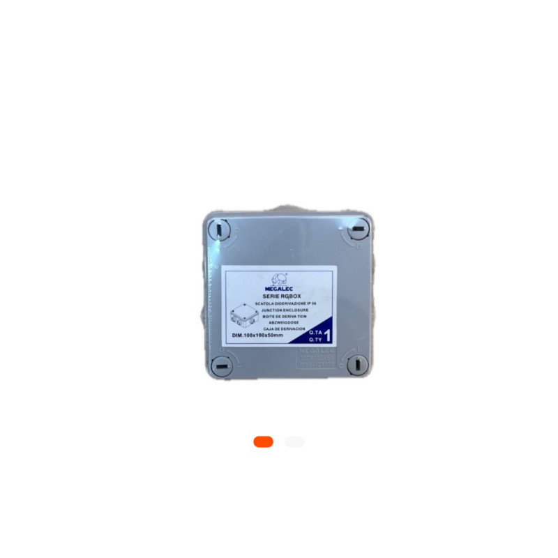 Boîte de dérivation 80x80 mm – MEGALEC – Boîtier de connexion robuste