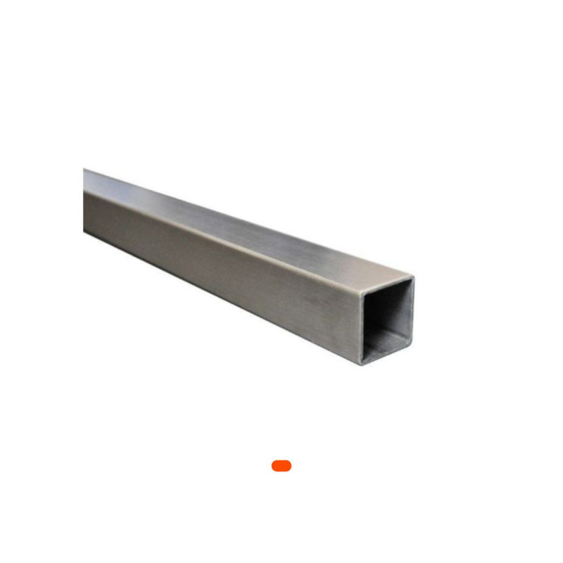 Tube carré acier 40x40 mm – Épaisseur 2 mm – Longueur 5,80 m