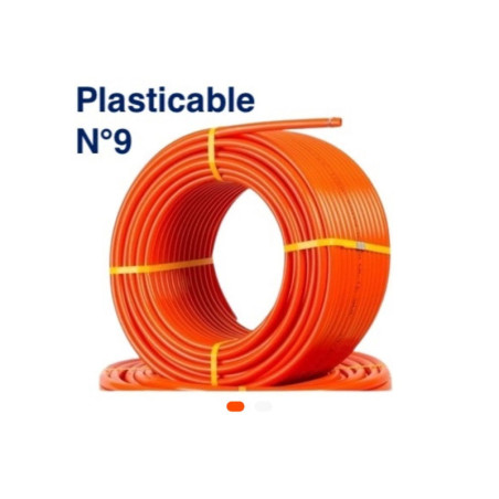 Tube Orange N°9 – 100 m – PLASTICABLE Haute Résistance
