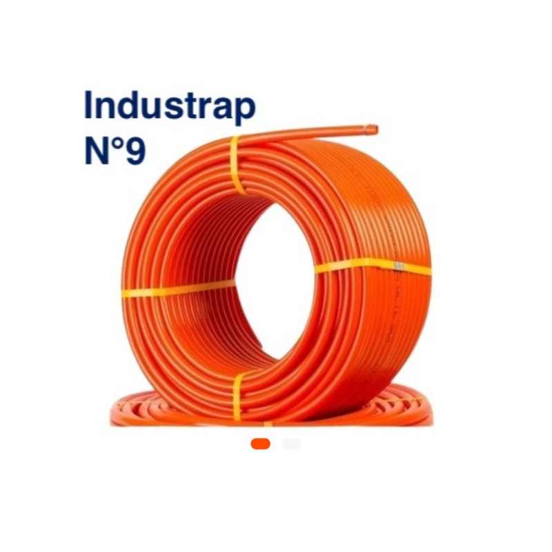 Tube Orange N°9 – 100 m – INDUSTRAP Flexible Haute Résistance