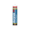 Mastic Acrylique 300ml Blanc Acryrub F4 Soudal ISOLO006 – Joint étanche et résistant