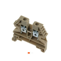 Bornier électrique 4 mm² – Connecteur de câbles pour rail DIN
