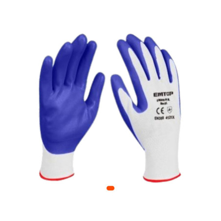 Gant en nitrile EMTOP – Protection et confort optimal