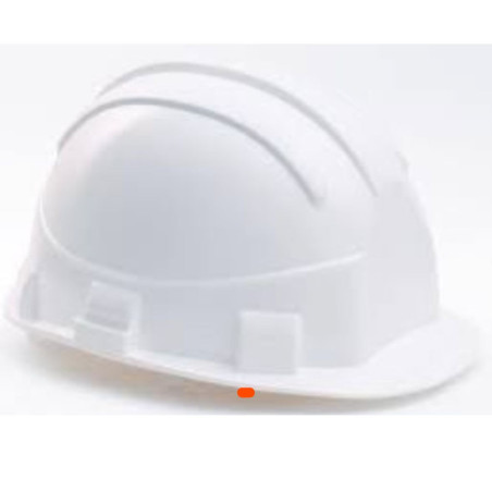 Casque de protection blanc standard DETO – CASQUE8111W