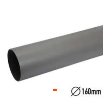 Tuyau PVC Ø160 – Tube résistant pour réseaux d’eau et évacuation